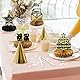 9 Pcs Geburtstag Bienenwaben Deko Papier Schwarz Gold Happy Birthday Tisch Ornamente Papier Tischdekoration für Geburtstag Party Tischaufsätze usw.