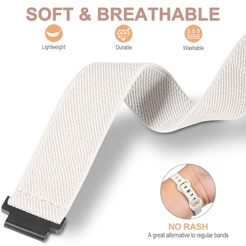 Correa elástica de nylon compatible con Garmin Forerunner miniatura 5