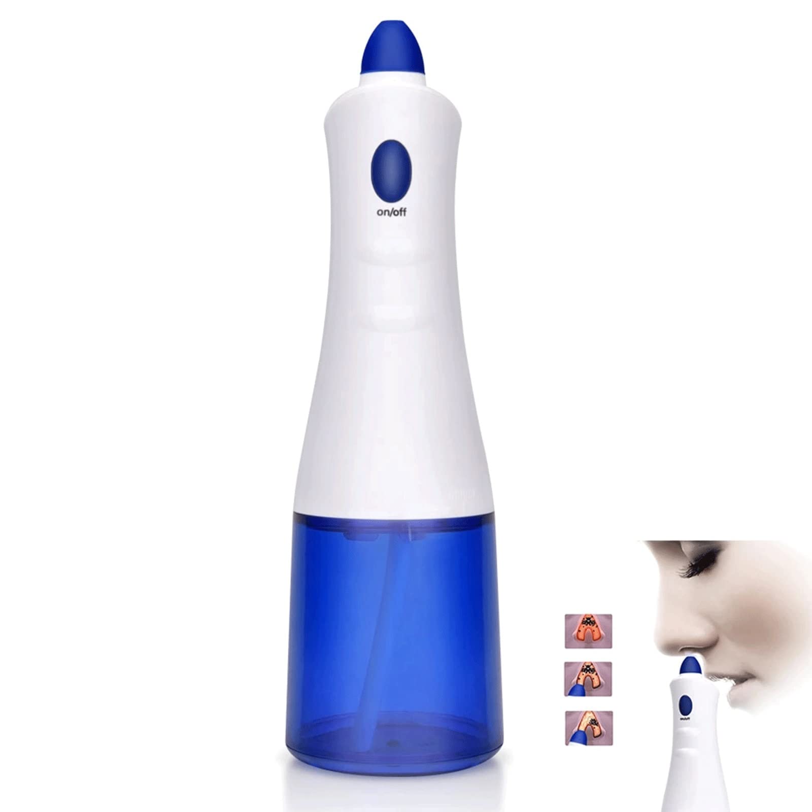 Botella De Lavado Nasal Nasal, Lavado Nasal Botella De Ducha Nasal Sistema De Irrigación De Senos Nasales Limpiador Nasal De 300 Ml para Adultos Y Niños