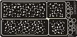 Alliance Model Works 1:35 Stencil WWII German Camouflage Hallow Disc #3 LW35077