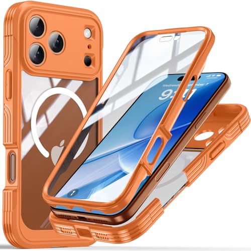Coque iPhone Air orange en silicone rigide pour éviter les rayures