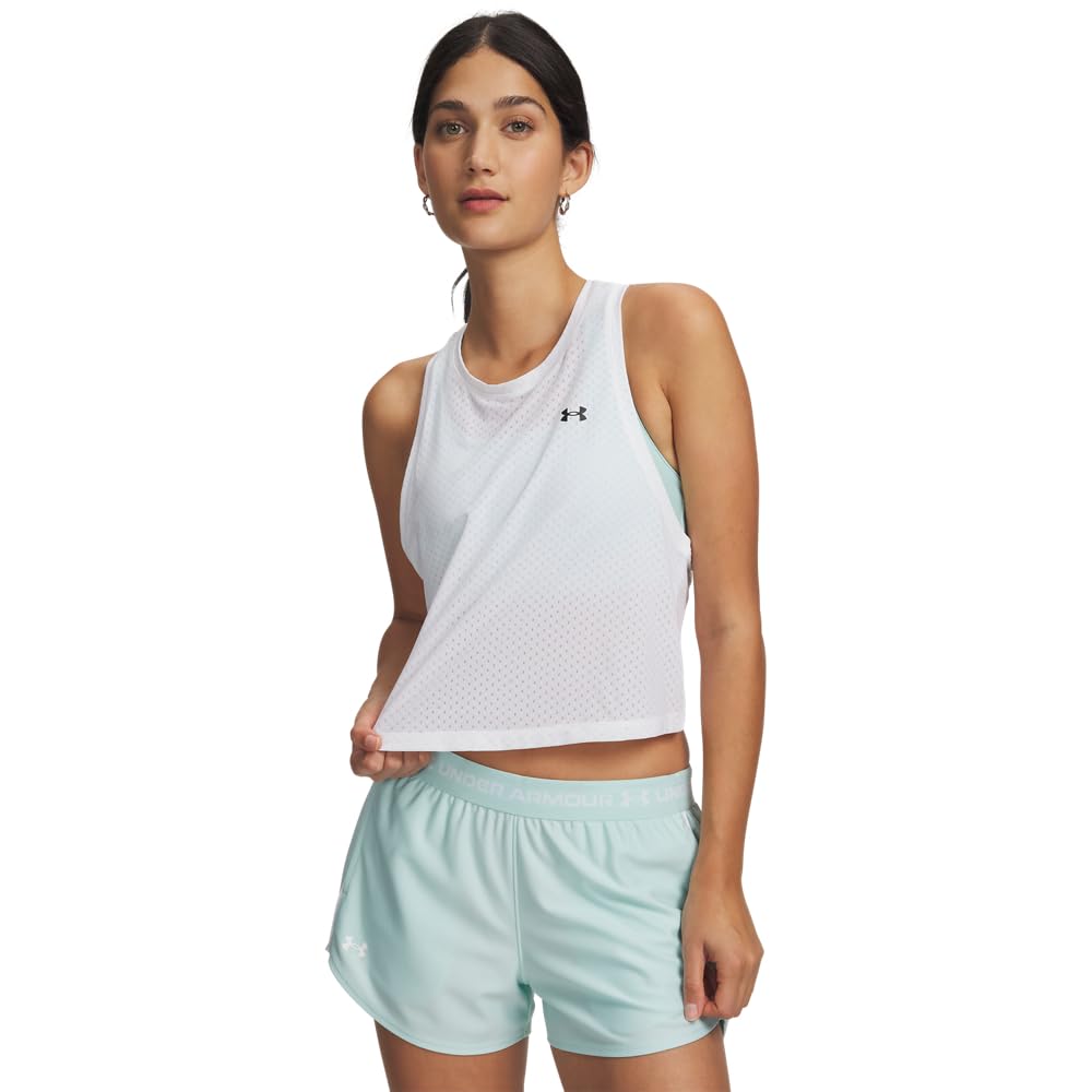 Under Armour Tech Sport Mesh Cropped Tank Top Camisa Mujer
