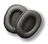 SoftRound Earpads, Ear Cushion Replacement for Sony MDR-7506, MDR-V6, MDR-CD900ST (Black Memory Foam, Pack of 2)