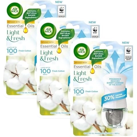 Air Wick Cotton Plug-in Scented Oil Kit Cover