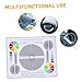 Tofficu CCTV Lens Test Chart for Alignment and Calibration Durable Lens for Indoor Outdoor Use Simplified Focus Tool for Image Assessment and Maintenance