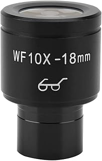 WF10X 18mm High Eyepoint Wide Angle Eyepiece Lens for Biological Microscope