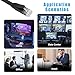 REXUS Retractable Cat 6 Flat Ethernet Network Cable 6.6 FT with Storage Box, 10 Gigabit High Speed LAN Wires Internet Patch Cable with RJ45 Connector for Xbox,PS4,Router, Modem,Switch(C6R20S)