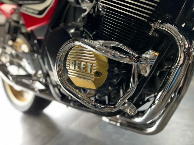 Amazon | NC39 CB400SF カスタム エンジンガード メッキ