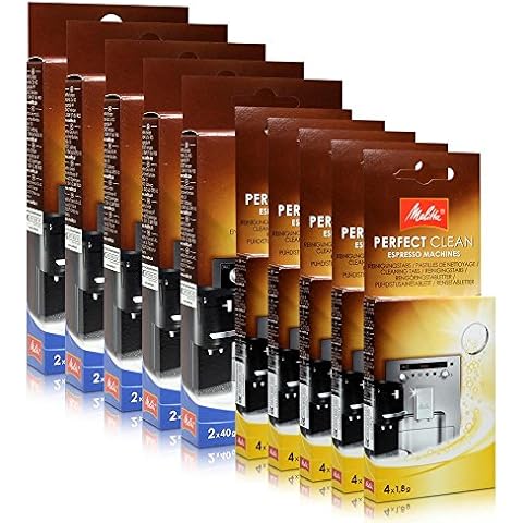 5x Melitta Reinigungstabs & Entkalker Cover