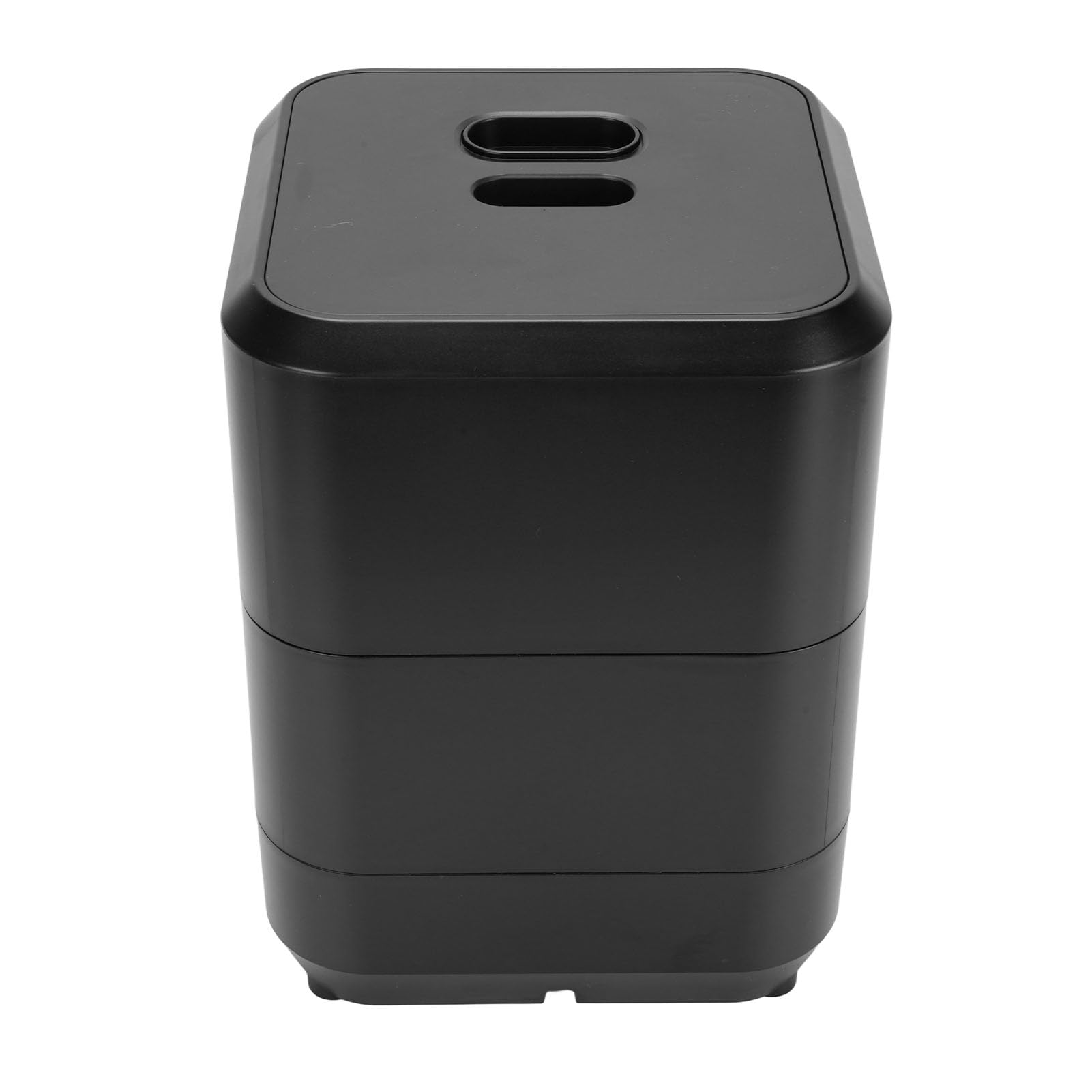 Mangeoire Automatique pour Animaux de Compagnie Connectée WiFi, Conception Polyvalente, Distributeur de Nourriture Sèche Facile à Utiliser pour Les Parents d'animaux Occupés (Black)