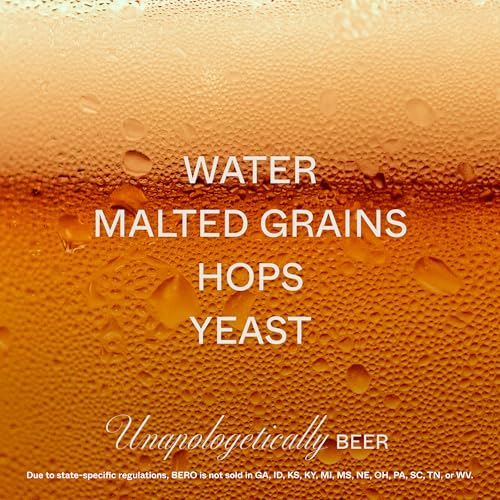 Image of BERO Non Alcoholic Beer West Coast Style IPA Variety, 12 Pack x 12 Oz Cans