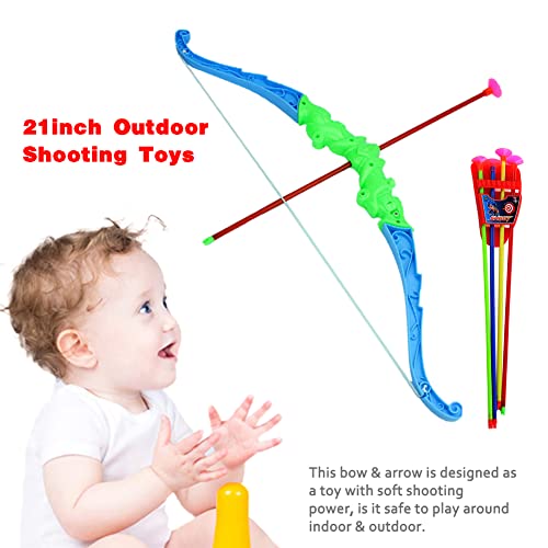 Archerys Brinquedos Para Crianças - Arco e flecha de 21 polegadas para crianças | Brinquedo de flech