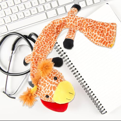 Fundas para estetoscopio azules con diseño de animales pack de 2 piezas para pediatría 7