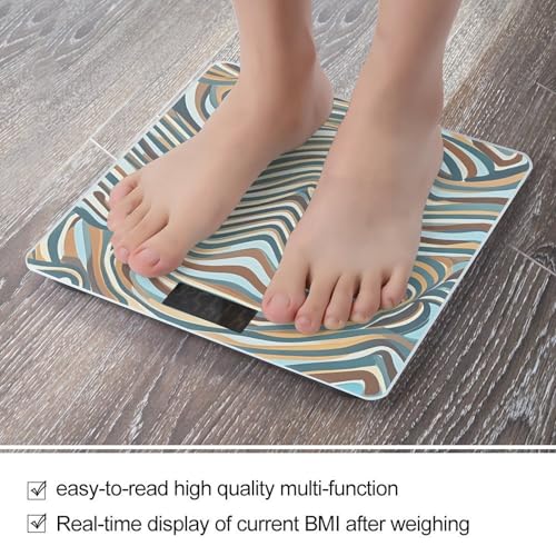 Báscula Digital de Baño con Plataforma Ancha y Alta Precisión miniatura 5