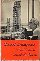 Desert Enterprise: The Middle East Oil Industry in its Local Environment (Harvard Middle Eastern Studies) B0006D6BXQ Book Cover