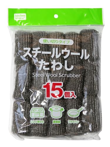 オカザキ スチールウールたわし 15個