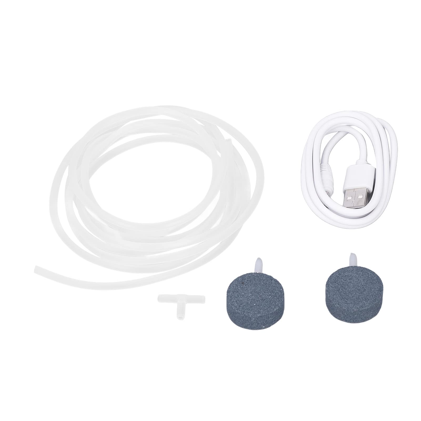 Yosoo Health Gear Bomba de Oxígeno Bomba de Aire Solar de Oxígeno para Acuario 6V 1.5W con Batería de Litio 3 Modos Bajo Ruido Gran Volumen de Aire para Pecera Acuario Corte de Energía Pesca