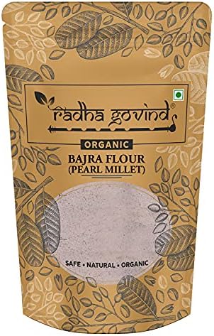 Radha Govind Organic Bajra Flour(500 Gram,F112_500)