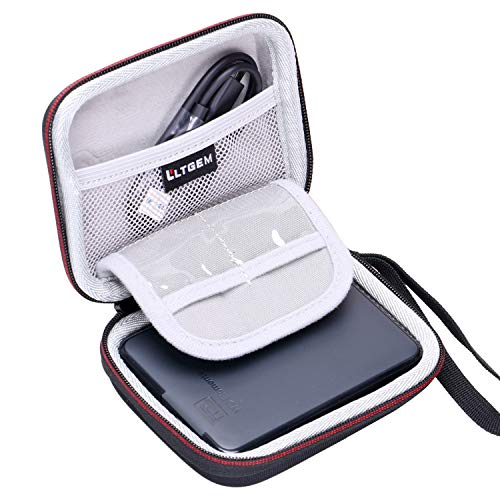 LTGEM EVA Hard Case for WD 2TB Elements Portable External Hard Drive - Compatible with 1TB & 2TB & 3TB
