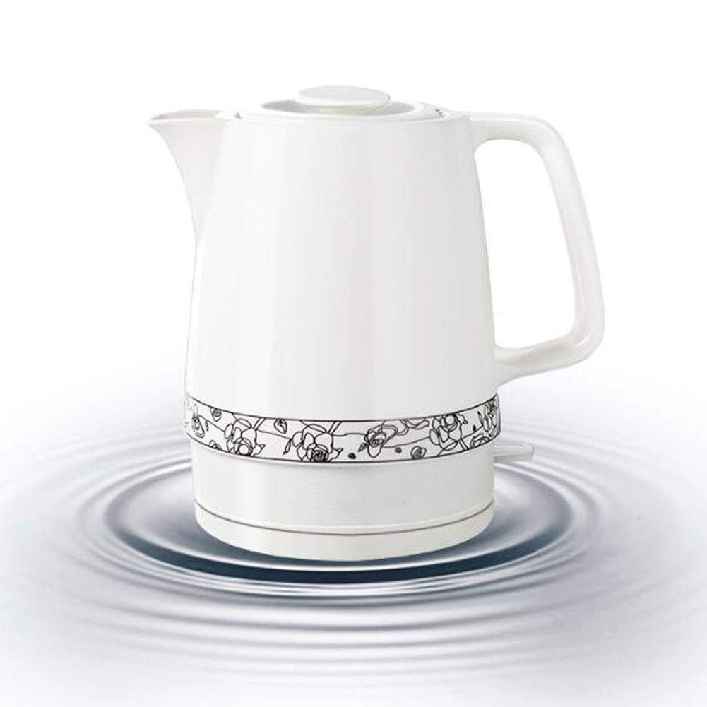 Bouilloire en céramique pour eau bouillante 1.7L et préparation de soupe à café