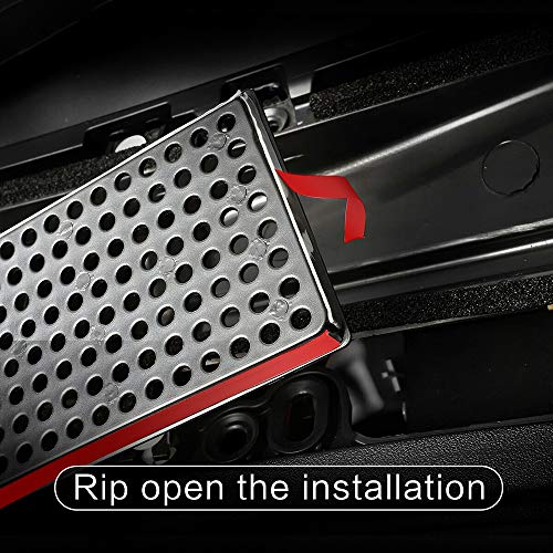 Ajcoflt Tampa de proteção da entrada de ar do carro Entrada de ar Proteger o sistema de admissão de