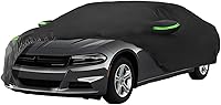 Vista 26 de Proadsy - Cubierta para automóvil, resistente al viento, sol, lluvia, rayos UV, polvo y nieve, para todo tipo de clima, impermeable, funda