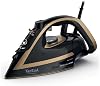 Tefal Puregliss Steam Iron 3000W, 280 gmin Steam Boost, 50gmin Continuous Steam, 270ml Water Tank, Durilium Non Stick Soleplate, Auto Off Anti Drip, FV8064G0