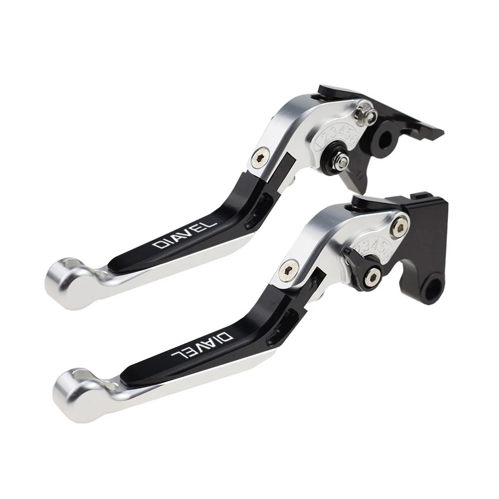 Yxbswbjd 26 Aluminum Alloy Folding Brake Lever For Diavel Motorcycle Folding Extendable Brake Clutch Lever Set