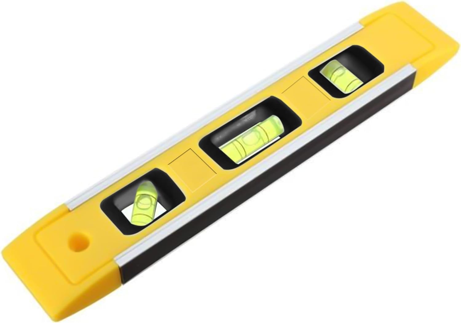 Magnetic Spirit Level for Levelling Precision, Pocket Sized Torpedo Spirit Level 9”/230mm, Lightweight Portable and Great for Multitasking DIY Jobs