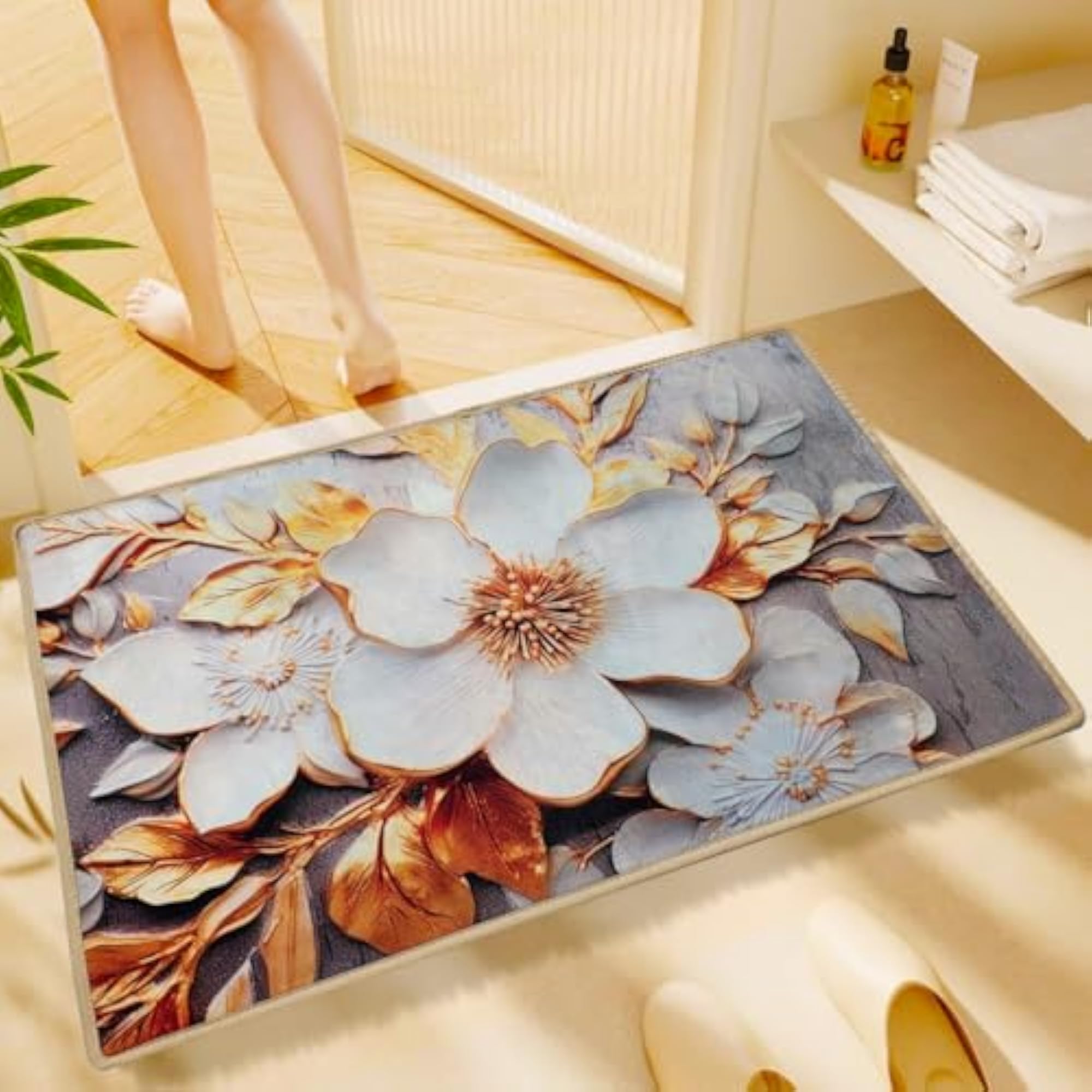 Printed Soft Memory Mat for Office/Floor/Home