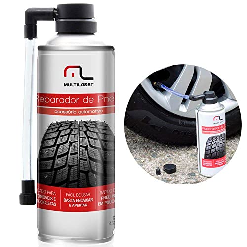 Reparador de Pneus para Emergências 450ml Utilização Única Multi - AU400