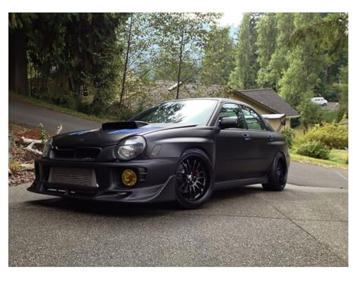 Image of HOME13 Solid Matte Black Vinyl Car Wrap Sheet Sticker and Decal Auto Car & Bike Vehicle Motocycle Air Release Bubble Free Self Adhesive (12 x 26, Matte Black)