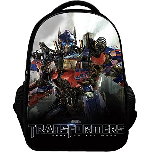 LLXNQ026 Mochila escolar para niños con impresión de transformadores 3D, mochila para estudiantes de campus, mochila casual de viaje, bolsa escolar para niños de 6 a 12 años, N-42 x 29 x 18 cm Cover