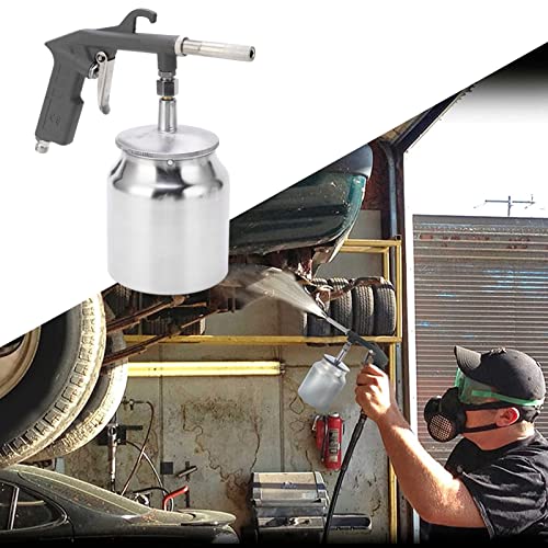 Asixxsix Portable Air Sandblaster, 10.0 Bar High Pressure Sand Blaster Gun Kit Aluminium Alloy Handheld Sandblasting Spray Gun Kit For Oil Solvent And Water Based Materials #TOP2