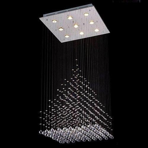 Modern Contemporary Chandelier Rain Drop Chandeliers Lighting with Crystal Balls!