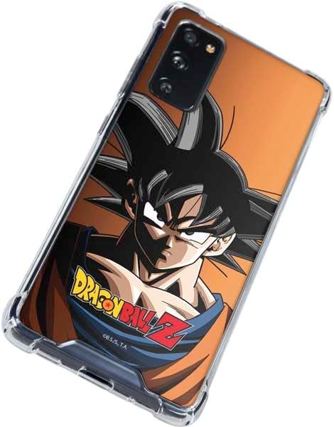 Miniatura 3 de Skinit Funda transparente compatible con Galaxy S20 FE – Diseño de retrato de Dragon Ball Z Goku con licencia oficial