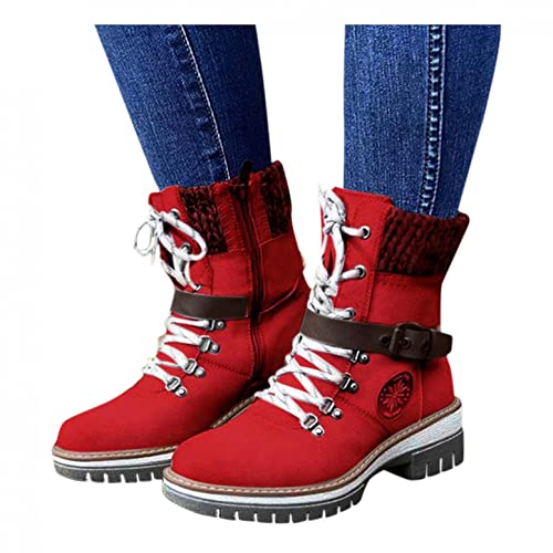 Women Shoes Casual Women Boots Fashion Mid Calf Boots for Women With Heel Women's Heeled Knee High Boots Zip Up High Chunky Heeled Boots Women's Knee High Boots Wide Width Extra Wide Calf Winter Boots
