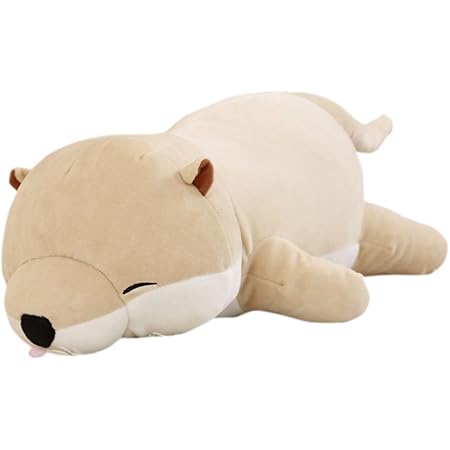 Amazon ぬいぐるみ ラッコ キャラクター 抱き枕 かわいい ふわふわ もちもち プレゼント ギフト 贈り物 お誕生日 結婚祝い 出産祝い ベビー 子供 彼女彼氏へ おもちゃ インテリア 店飾り ベッドルーム イベント グレー 45cm ぬいぐるみ おもちゃ