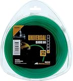 Universal GM577616307 NLO007 de Repuesto para Recortadora de césped, Longitud 130 m, Hilo Ø 2,0 mm, Nailon Resistente al desgarro, Accesorios McCulloch,...