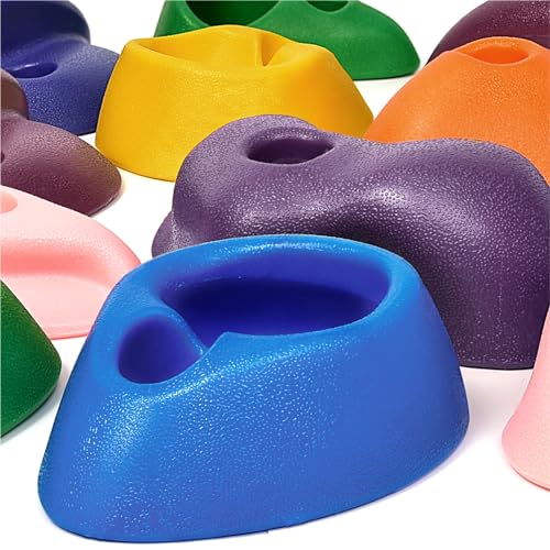 image for TOPNEW 20PCS Rock Climbing Holds for Kids, Climbing Rocks for Play Set