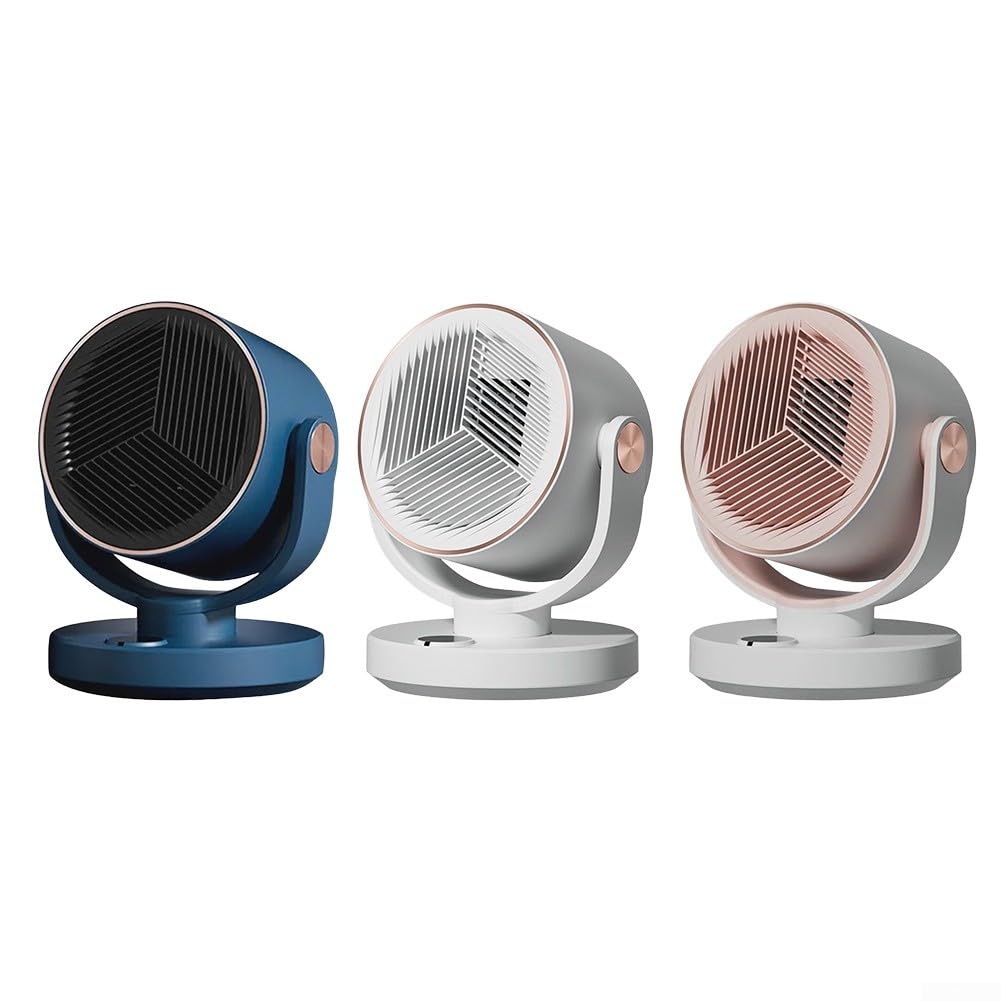 Calefactor Eléctrico para ptc 1800W Oscilante Hogar Calefactor(Blue EU)