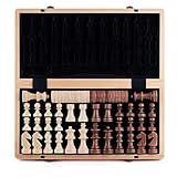[Detalles Increíbles] A&A Chess te ofrece detalles increíbles: el marco de 0.5 pulgadas de espesor con juntas de caja y espiga hacen que la caja sea resistente; las esquinas redondeadas son cómodas para la vista y el tacto;