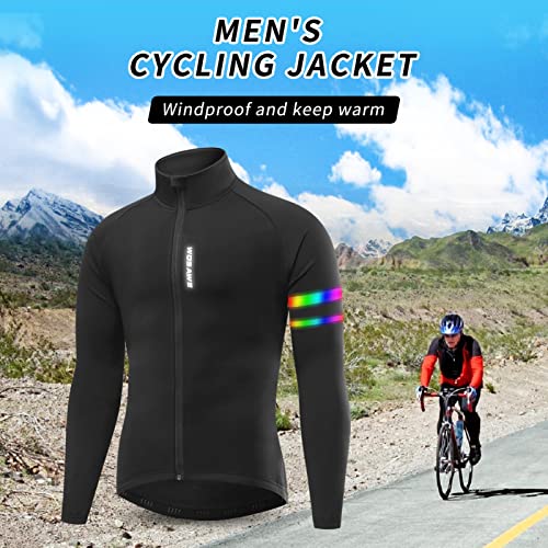 Chaqueta de ciclismo para hombre negro talla M miniatura 2