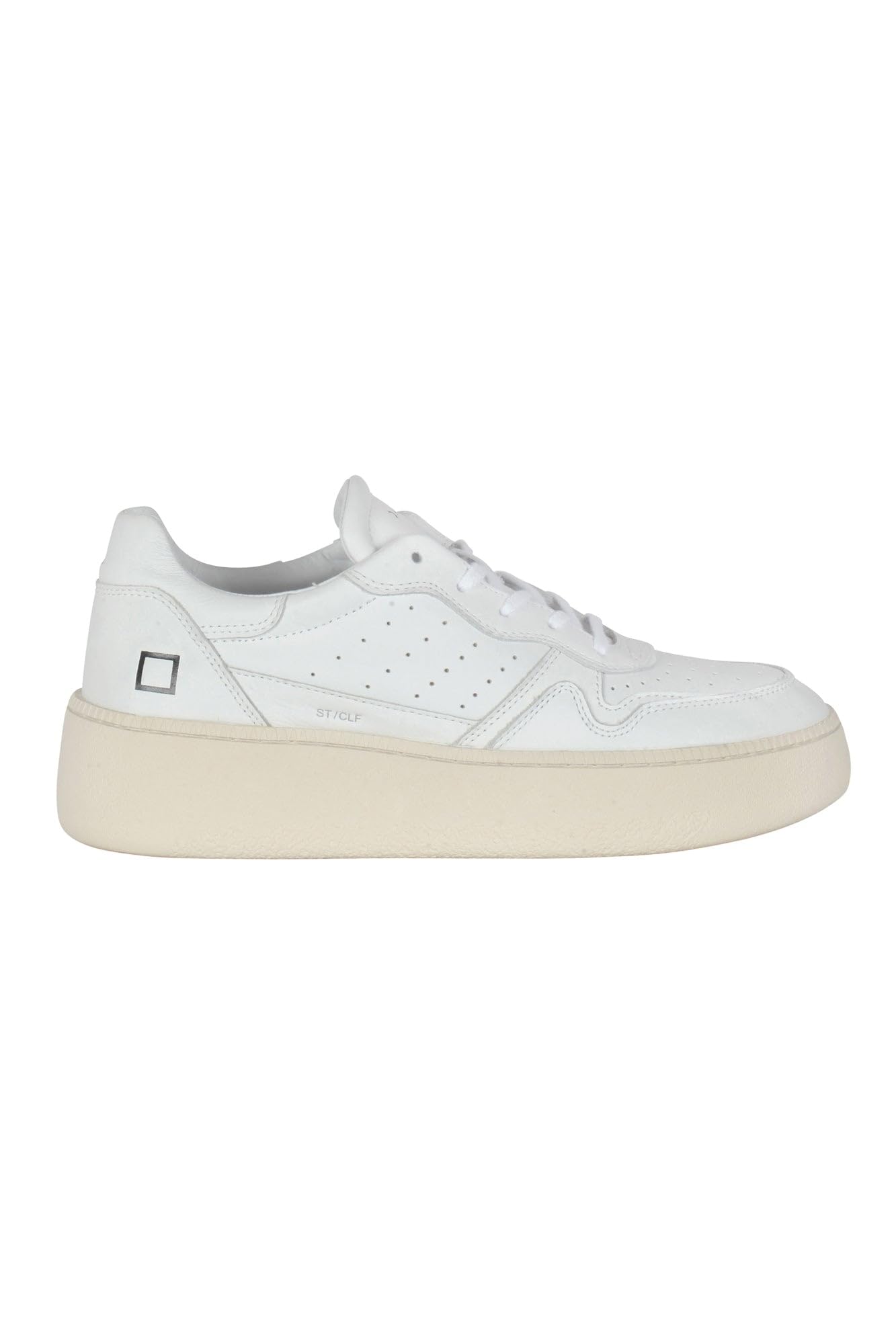DATE STEP CALF(st/clf) women's サイズ23.5 Date Step Calf White ST CA WH Women's Trainers, white