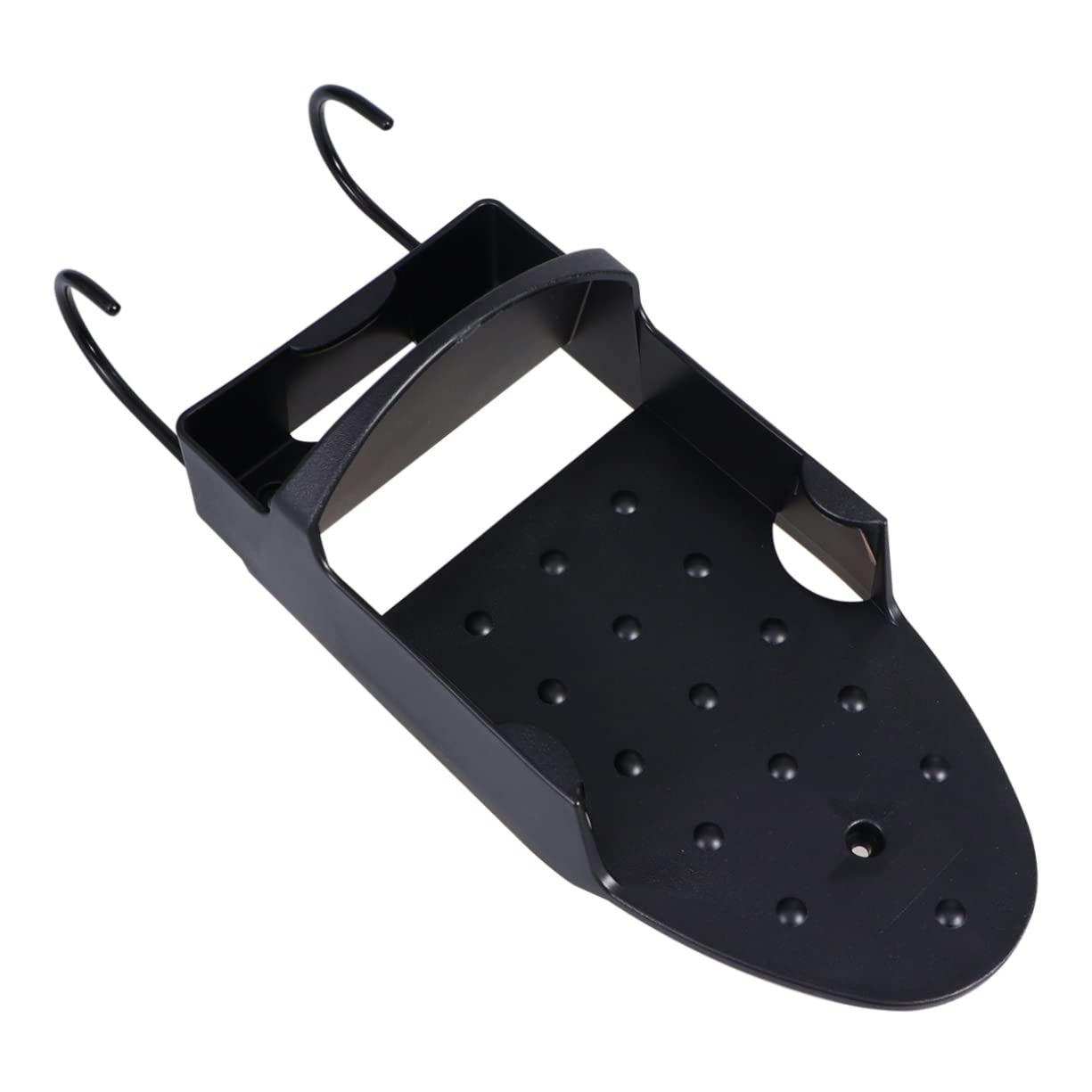 TOPBATHY 1pezzi Porta Stiro Acciaio Inossidabile Supporto Per Tavolo Da Stiro Da Muro Organizer Per Design Compatto e Nero