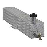 Diamond Plated 5-Gallon Aluminum Mounted Water Storage Tank