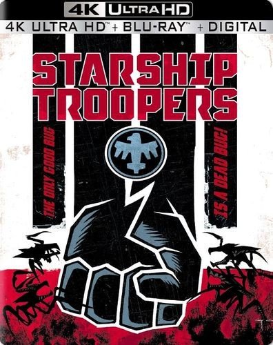 Starship Troopers 4K UHD Blu-ray Disc Exclusive Steelbook Starship Troopers 4K UHD Blu-ray Disc Exclusive Steelbook