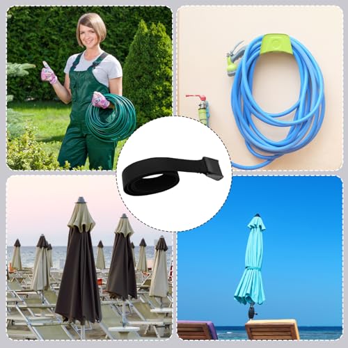 4 Stück Spanngurte Kurz, Gurte Zum Befestigen, 80cm Länge, Robuste PP-Qualität, Ideal Für Motorrad, Fahrrad, Reise Und Outdoor-Aktivitäten, Schwarz