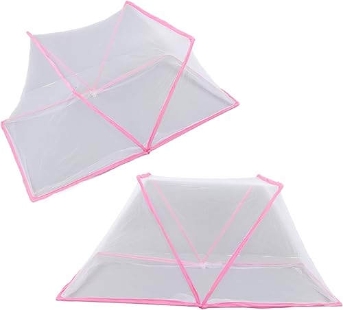 Miniatura 8 de Red de 49.2 x 27.6 x 19.7 in para tienda de campaña de bebé, tienda de campaña emergente fácil de almacenar transparente portátil a tu habitación