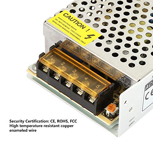 Image of 5V DC 10W /25W Switching Power Supply, Power Supply Transformer Adapter Dimmable LED Transformer Power Supply Driver Transformer (5V 5A)